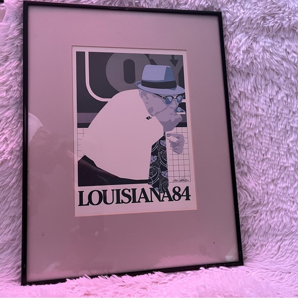 Framed poster for the 1984 Louisiana World Exposition - Picture 1 of 4